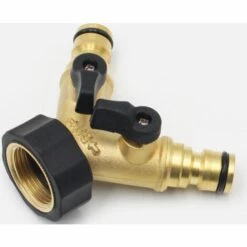 CSPARKV Tuyau D'arrosage Joint Rapide En Cuivre De Type Y 3/4 "joint En Cuivre De Jardin De Type Y Avec Vanne Joint De Tuyau D'eau En Cuivre à Double Voie Avec Vanne à Bille 9 CSPARKV Tuyau D'arrosage Joint Rapide En Cuivre De Type Y 3/4 "joint En Cuivre De Jardin De Type Y Avec Vanne Joint De Tuyau D'eau En Cuivre à Double Voie Avec Vanne à Bille -Tuyau d'arrosage Soldes 64103275 3