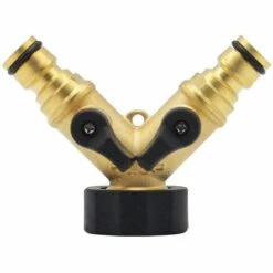CSPARKV Tuyau D'arrosage Joint Rapide En Cuivre De Type Y 3/4 "joint En Cuivre De Jardin De Type Y Avec Vanne Joint De Tuyau D'eau En Cuivre à Double Voie Avec Vanne à Bille 10 CSPARKV Tuyau D'arrosage Joint Rapide En Cuivre De Type Y 3/4 "joint En Cuivre De Jardin De Type Y Avec Vanne Joint De Tuyau D'eau En Cuivre à Double Voie Avec Vanne à Bille -Tuyau d'arrosage Soldes 64103275 4