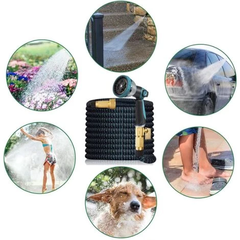 CSPARKV Tuyau D'arrosage De Jardin Pistolet à Eau Haute Pression Pour Lavage De Voiture 6 CSPARKV Tuyau D'arrosage De Jardin Pistolet à Eau Haute Pression Pour Lavage De Voiture – Image 4