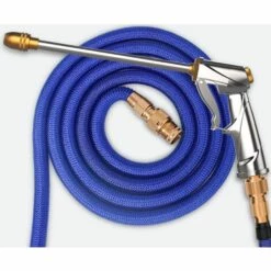 CSPARKV Tuyau D'arrosage Ensemble Semi-simple De 7,5 M (2,5 M Avant Injection D'eau) D'outils De Plomberie De Jardin à Tube Rond Pour Tuyau Rétractable -Tuyau d'arrosage Soldes 64103331 5