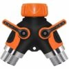 CSPARKV Tuyau D'arrosage Connecteur Bidirectionnel En Plastique De Type Y De 3/4 "filetage Standard Américain Un Connecteur En Alliage De Zinc à Deux Inverseurs Orange Filetage Standard Américain 2 à Vendre 2 CSPARKV Tuyau D'arrosage Connecteur Bidirectionnel En Plastique De Type Y De 3/4 "filetage Standard Américain Un Connecteur En Alliage De Zinc à Deux Inverseurs Orange Filetage Standard Américain 2 à Vendre -Tuyau d'arrosage Soldes 64103345 1