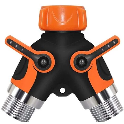 CSPARKV Tuyau D'arrosage Connecteur Bidirectionnel En Plastique De Type Y De 3/4 "filetage Standard Américain Un Connecteur En Alliage De Zinc à Deux Inverseurs Orange Filetage Standard Américain 2 à Vendre 6 CSPARKV Tuyau D'arrosage Connecteur Bidirectionnel En Plastique De Type Y De 3/4 "filetage Standard Américain Un Connecteur En Alliage De Zinc à Deux Inverseurs Orange Filetage Standard Américain 2 à Vendre – Image 4