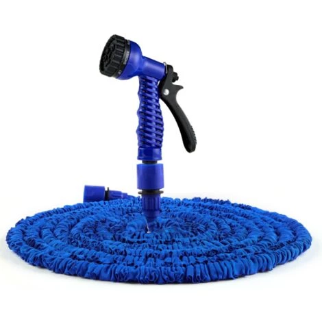 CSPARKV Tuyau D'arrosage Conduite D'eau Télescopique 125FT Après Injection D'eau 37,5 Mètres Bleu Flexible Et Extensible Tuyau D'arrosage Rétractable 3 CSPARKV Tuyau D'arrosage Conduite D'eau Télescopique 125FT Après Injection D'eau 37,5 Mètres Bleu Flexible Et Extensible Tuyau D'arrosage Rétractable