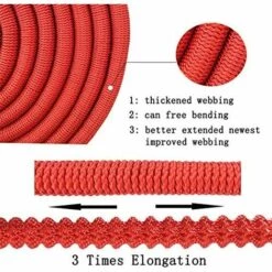 KARTOKNER Tuyau De Jardin Extensible Flexible Haute Pression Haute Pression De Voiture De Lavage Des Tuyaux D'irrigation De Pipeline (Rouge - Longueur Originale 10m Après Injection D'eau 30m) 8 KARTOKNER Tuyau De Jardin Extensible Flexible Haute Pression Haute Pression De Voiture De Lavage Des Tuyaux D'irrigation De Pipeline (Rouge - Longueur Originale 10m Après Injection D'eau 30m) -Tuyau d'arrosage Soldes 64454583 3