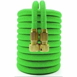 KARTOKNER Tuyau De Jardin Extensible Flexible Haute Pression Haute Pression De Voiture De Lavage Des Tuyaux D'irrigation De Pipeline (vert - Longueur Originale 2.5m Après Injection D'eau 7.5m)