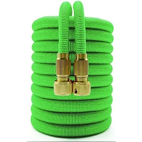 KARTOKNER Tuyau De Jardin Extensible Flexible Haute Pression Haute Pression De Voiture De Lavage Des Tuyaux D'irrigation De Pipeline (vert - Longueur Originale 2.5m Après Injection D'eau 7.5m) 3 KARTOKNER Tuyau De Jardin Extensible Flexible Haute Pression Haute Pression De Voiture De Lavage Des Tuyaux D'irrigation De Pipeline (vert - Longueur Originale 2.5m Après Injection D'eau 7.5m)