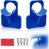 KARTOKNER Lot De 2 Support De Tuyau De Piscine, Adaptateur Pour Piscine, Bleu Accessoires Piscine, Pour Tuyaux Piscine De Dans Les 38 Mm -Tuyau d'arrosage Soldes 64509410 1