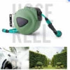 BDD Enrouleur Automatique De Tuyau D'arrosage - Tuyau PVC De 20 M, Tuyau De Raccordement De 2 M - Enrouleur Automatique Mural - Accessoires De Jardin - Vert 2 BDD Enrouleur Automatique De Tuyau D'arrosage - Tuyau PVC De 20 M, Tuyau De Raccordement De 2 M - Enrouleur Automatique Mural - Accessoires De Jardin - Vert -Tuyau d'arrosage Soldes 65374291 1