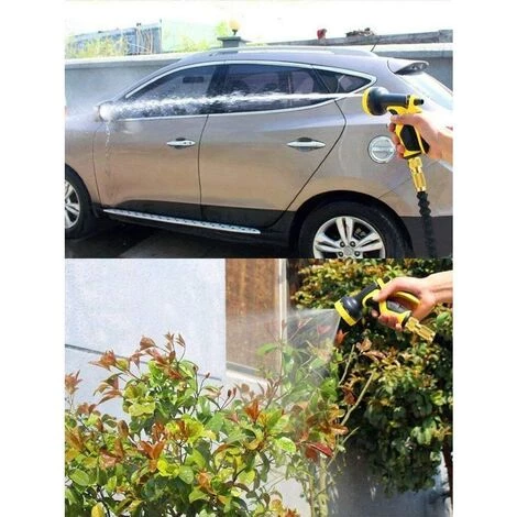 HELLO KITTY BAIN Tuyau D'arrosage 50ft 15m Tube Le Plus Fort Avec Latex Double Magique De Jardin Avec Unpistolet De 9 Fonctions Connecteur Solide En Laiton 【Longueur Rétractée 17ft】(50ft) 7 HELLO KITTY BAIN Tuyau D'arrosage 50ft 15m Tube Le Plus Fort Avec Latex Double Magique De Jardin Avec Unpistolet De 9 Fonctions Connecteur Solide En Laiton 【Longueur Rétractée 17ft】(50ft) – Image 5