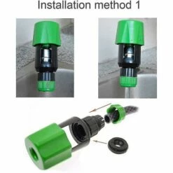 BAICCCF Dévidoir Mural Outil D'adaptateur De Connecteur De Tuyau De Tuyau D'arrosage De Cuisine 9 BAICCCF Dévidoir Mural Outil D'adaptateur De Connecteur De Tuyau De Tuyau D'arrosage De Cuisine -Tuyau d'arrosage Soldes 65669630 3