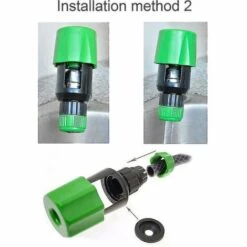 BAICCCF Dévidoir Mural Outil D'adaptateur De Connecteur De Tuyau De Tuyau D'arrosage De Cuisine 10 BAICCCF Dévidoir Mural Outil D'adaptateur De Connecteur De Tuyau De Tuyau D'arrosage De Cuisine -Tuyau d'arrosage Soldes 65669630 4