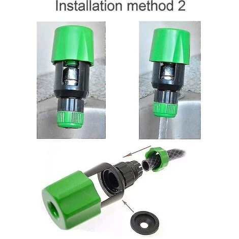 BAICCCF Dévidoir Mural Outil D'adaptateur De Connecteur De Tuyau De Tuyau D'arrosage De Cuisine 6 BAICCCF Dévidoir Mural Outil D'adaptateur De Connecteur De Tuyau De Tuyau D'arrosage De Cuisine – Image 4