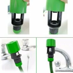 BAICCCF Dévidoir Mural Outil D'adaptateur De Connecteur De Tuyau De Tuyau D'arrosage De Cuisine 11 BAICCCF Dévidoir Mural Outil D'adaptateur De Connecteur De Tuyau De Tuyau D'arrosage De Cuisine -Tuyau d'arrosage Soldes 65669630 5