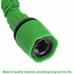 LUCKY-88 Vert 50FT Rempli D'eau 15M Voiture Haute Pression Pistolet à Eau De Lavage De Voiture 3 Fois Pistolet à Eau Télescopique -Tuyau d'arrosage Soldes 65798227 3