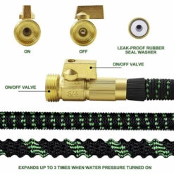 TANCYCO Tuyau D'arrosage De 25 Pieds Avec Buse De Pulvérisation à 10 Fonctions, Tuyau D'arrosage Extensible Avec Support De Tuyau, Tuyau D'eau Flexible Et Léger Extensible Pour Lavage De Voiture Pour Arrosage De Cour 11 TANCYCO Tuyau D'arrosage De 25 Pieds Avec Buse De Pulvérisation à 10 Fonctions, Tuyau D'arrosage Extensible Avec Support De Tuyau, Tuyau D'eau Flexible Et Léger Extensible Pour Lavage De Voiture Pour Arrosage De Cour -Tuyau d'arrosage Soldes 66142041 5