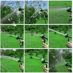 Froadp 30m Tuyau D'arrosage De Tuyau Flexible Tuyau D'eau Extensible Buse De Douche Anti-fuite Anti-pliure Avec 9 Fonctions Pour L'irrigation Et Le Nettoyage Du Jardin (100 Pieds, Noir + Vert) 9 Froadp 30m Tuyau D'arrosage De Tuyau Flexible Tuyau D'eau Extensible Buse De Douche Anti-fuite Anti-pliure Avec 9 Fonctions Pour L'irrigation Et Le Nettoyage Du Jardin (100 Pieds, Noir + Vert) -Tuyau d'arrosage Soldes 66219922 3