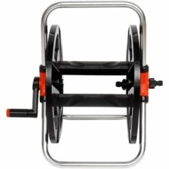 OCXIN Chariot à Tuyau, Chariot à Tuyau Portable, Support De Rangement Pour Tuyau D'arrosage, Accessoires D'outils De Jardin Pour Tuyau D'arrosage De 20 M