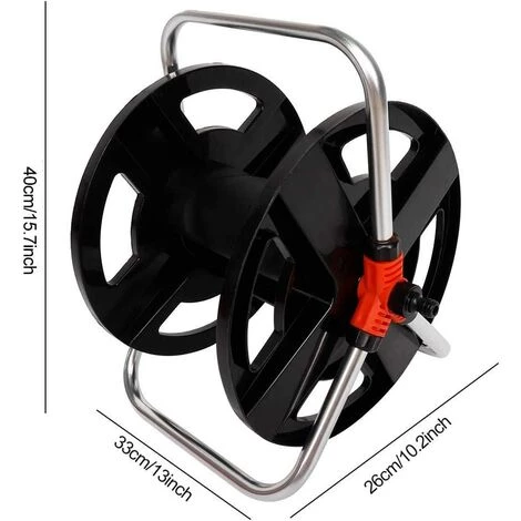OCXIN Chariot à Tuyau, Chariot à Tuyau Portable, Support De Rangement Pour Tuyau D'arrosage, Accessoires D'outils De Jardin Pour Tuyau D'arrosage De 20 M 4 OCXIN Chariot à Tuyau, Chariot à Tuyau Portable, Support De Rangement Pour Tuyau D'arrosage, Accessoires D'outils De Jardin Pour Tuyau D'arrosage De 20 M – Image 2