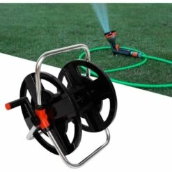 OCXIN Chariot à Tuyau, Chariot à Tuyau Portable, Support De Rangement Pour Tuyau D'arrosage, Accessoires D'outils De Jardin Pour Tuyau D'arrosage De 20 M 10 OCXIN Chariot à Tuyau, Chariot à Tuyau Portable, Support De Rangement Pour Tuyau D'arrosage, Accessoires D'outils De Jardin Pour Tuyau D'arrosage De 20 M -Tuyau d'arrosage Soldes 66965137 4