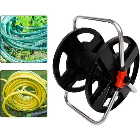 OCXIN Chariot à Tuyau, Chariot à Tuyau Portable, Support De Rangement Pour Tuyau D'arrosage, Accessoires D'outils De Jardin Pour Tuyau D'arrosage De 20 M 7 OCXIN Chariot à Tuyau, Chariot à Tuyau Portable, Support De Rangement Pour Tuyau D'arrosage, Accessoires D'outils De Jardin Pour Tuyau D'arrosage De 20 M – Image 5