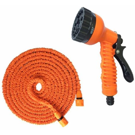 LIFCAUSAL Tuyaux D'arrosage Pour L'extérieur Tuyau D'eau Extensible De 50 Pieds Tuyau De Pelouse Flexible Avec Connecteur Pour Lavage De Voiture Arrosage De Jardin Orange 3 LIFCAUSAL Tuyaux D'arrosage Pour L'extérieur Tuyau D'eau Extensible De 50 Pieds Tuyau De Pelouse Flexible Avec Connecteur Pour Lavage De Voiture Arrosage De Jardin Orange