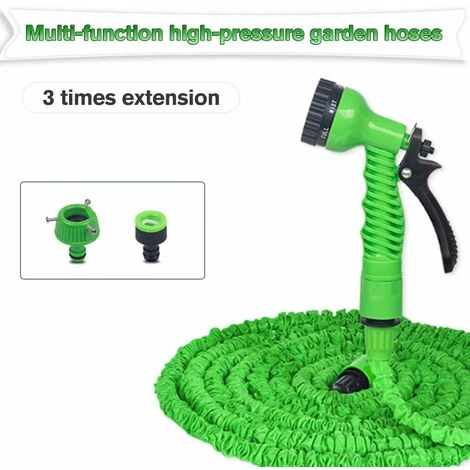 LIFCAUSAL Tuyaux D'arrosage Pour L'extérieur Tuyau D'eau Extensible De 50 Pieds Tuyau De Pelouse Flexible Avec Connecteur Pour Lavage De Voiture Arrosage De Jardin Orange 6 LIFCAUSAL Tuyaux D'arrosage Pour L'extérieur Tuyau D'eau Extensible De 50 Pieds Tuyau De Pelouse Flexible Avec Connecteur Pour Lavage De Voiture Arrosage De Jardin Orange – Image 4