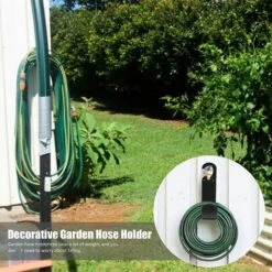 FLYME Support De Tuyau D'arrosage Mural, Crochet De Support De Tuyau Avec Vis, Crochet De Jardin Pour Raccords De Conduite D'eau Télescopiques, Support De Fer Multifonctionnel 11 FLYME Support De Tuyau D'arrosage Mural, Crochet De Support De Tuyau Avec Vis, Crochet De Jardin Pour Raccords De Conduite D'eau Télescopiques, Support De Fer Multifonctionnel -Tuyau d'arrosage Soldes 67813025 5