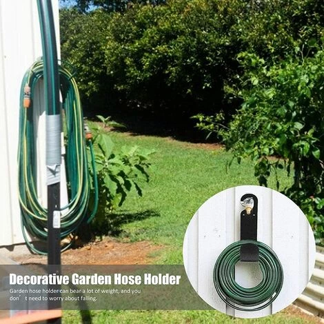 FLYME Support De Tuyau D'arrosage Mural, Crochet De Support De Tuyau Avec Vis, Crochet De Jardin Pour Raccords De Conduite D'eau Télescopiques, Support De Fer Multifonctionnel 7 FLYME Support De Tuyau D'arrosage Mural, Crochet De Support De Tuyau Avec Vis, Crochet De Jardin Pour Raccords De Conduite D'eau Télescopiques, Support De Fer Multifonctionnel – Image 5