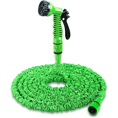 YIENJAOY Tuyau D'arrosage, AGILITY Tuyau D'arrosage Flexible Et Extensible Tuyau D'arrosage Rétractable (125FT) Vert 4 YIENJAOY Tuyau D'arrosage, AGILITY Tuyau D'arrosage Flexible Et Extensible Tuyau D'arrosage Rétractable (125FT) Vert – Image 2