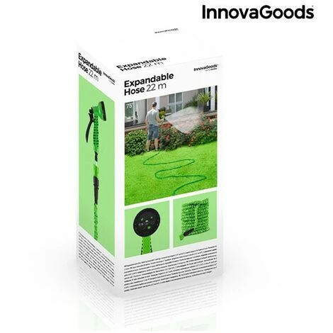 Tuyau D'Arrosage Extensible 22 M InnovaGoods 6 Tuyau D'Arrosage Extensible 22 M InnovaGoods – Image 4